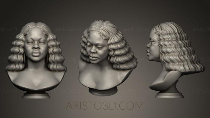 Busts and bas-reliefs of famous people (BUSTC_0075) 3D model for CNC machine